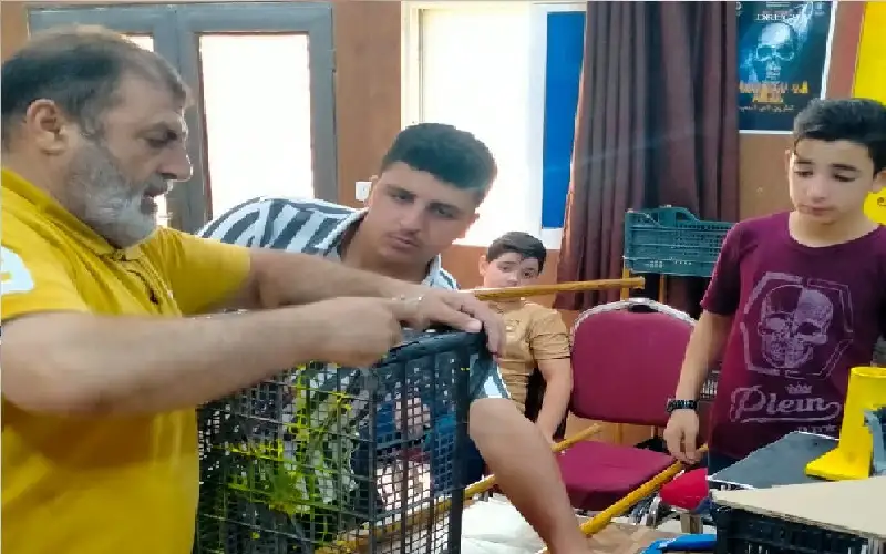 دورة تدريبية حول إعادة التدوير بمركز