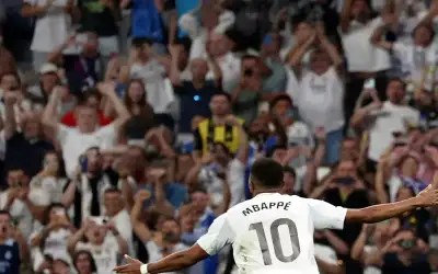 ركلة جزاء مبابي تمنح ريال مدريد