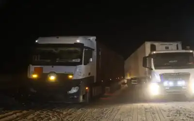القوات المسلحة تسير قافلة مساعدات تضم