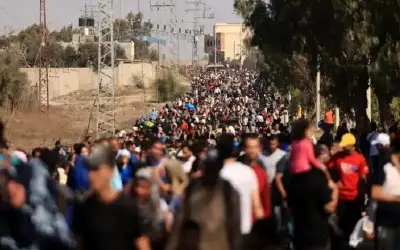 الأمم المتحدة: عدد النازحين في غزة