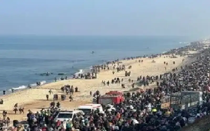 الكارثة تقترب امام صمت العالم :