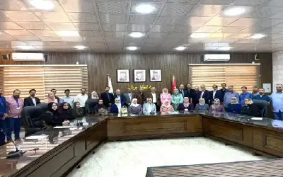 الدكتور مالك الخريسات العمل على تقديم