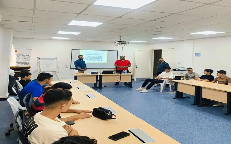 نشاط حول المهارات الرقمية في مركز