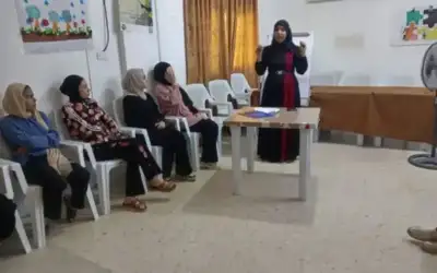 مركز شابات الطيبة يختتم فعاليات دورة