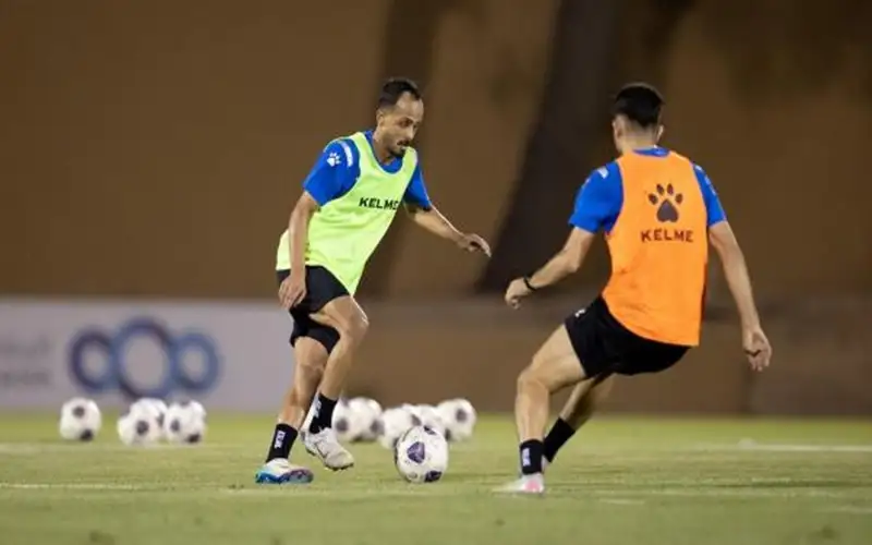 النشامى يبدأ تدريباته استعدادا لمباراتي روسيا