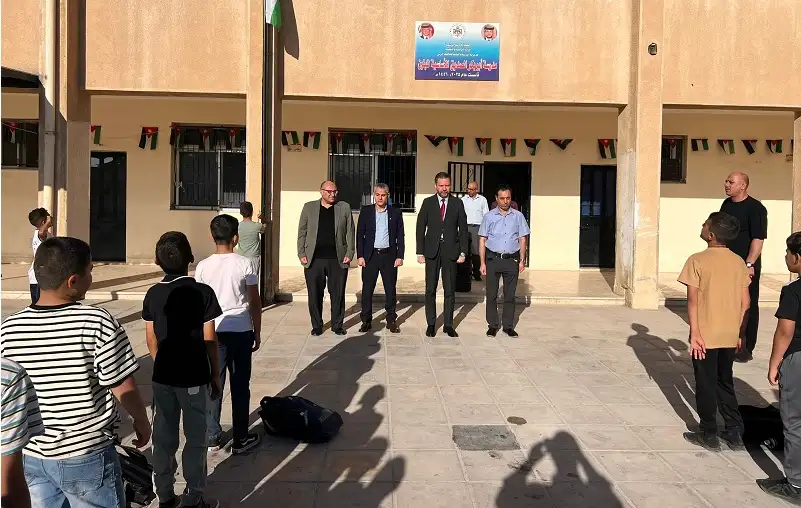 مدير تربية جرش يتفقد عددا من