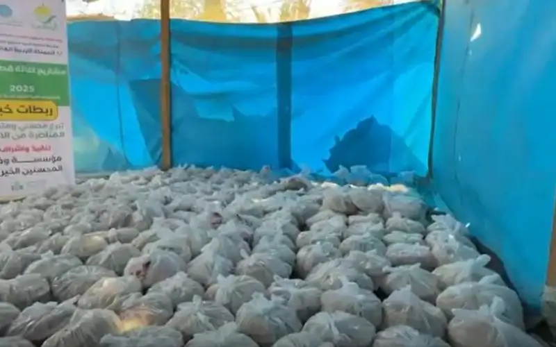 الهيئة الخيرية الهاشمية ولجنة المناصرة توزعان