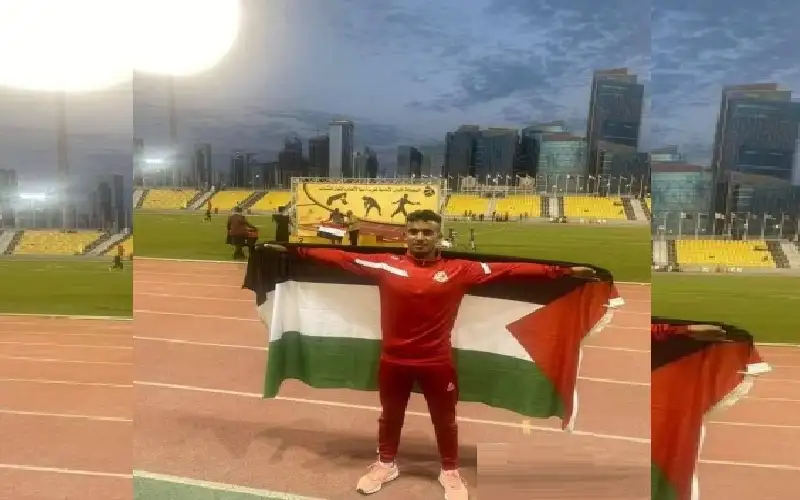 استشهاد العداء الفلسطيني الدولي علام عبد