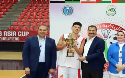 الأردن يتوج بلقب بطل العرب في