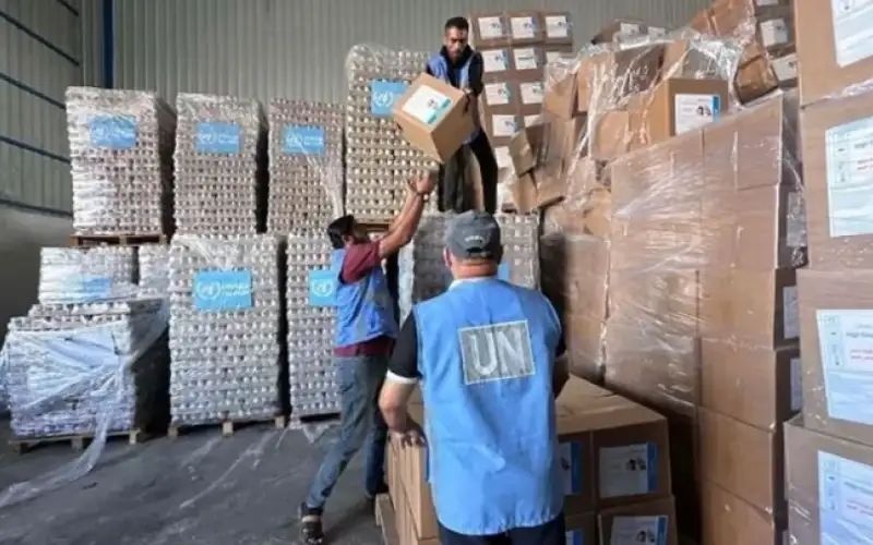 الأونروا: مستودعاتنا بمصر والأردن ممتلئة وجاهزة
