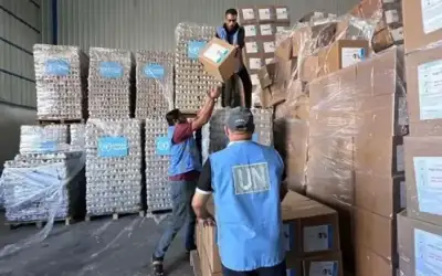الأونروا: مستودعاتنا بمصر والأردن ممتلئة وجاهزة