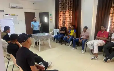مركز شباب الشيخ حسين ينفذ نشاطا