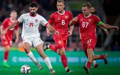 التعادل السلبي يحسم مباراة النشامى وروسيا