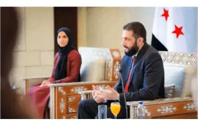 لمن تبرعت زوجة أحمد الشرع بـ5000