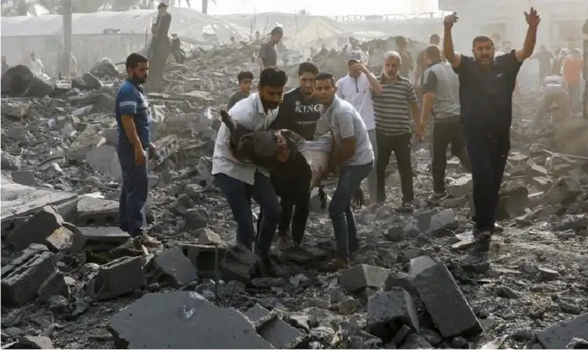 19 شهيدا جراء قصف الاحتلال مناطق