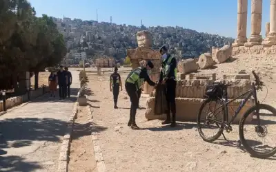 الأمن العام ينفذ يوما توعويا بيئيا