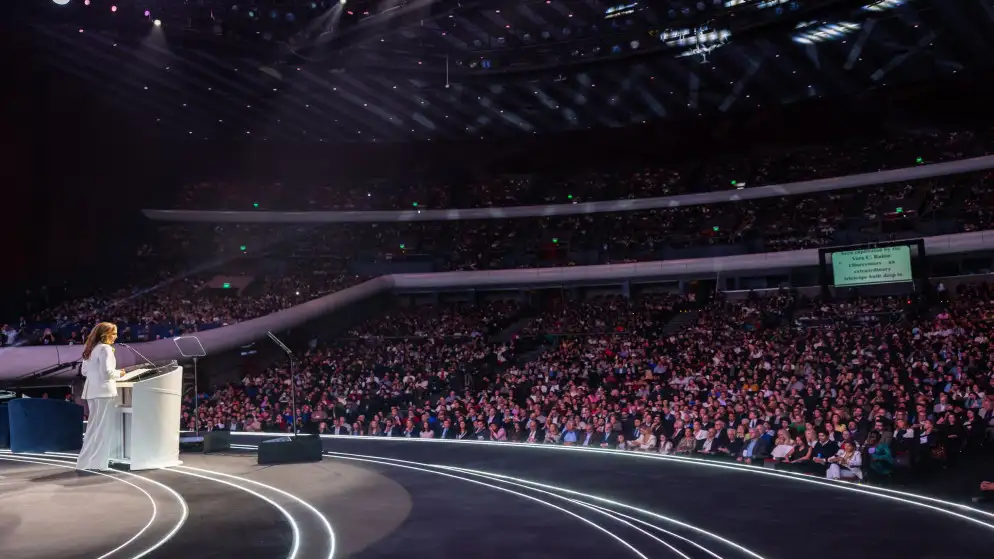 الملكة رانيا: غزة هي العدسة التي