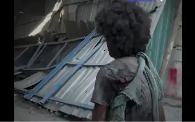 هكذا ظهر شاب فلسـطيني بعد حصار