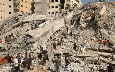 40 شهيدا في غزة منذ فجر