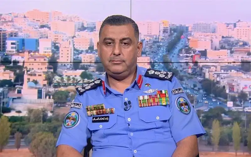 المعهد المروري الأردني محذرا: الرمال المتطايرة