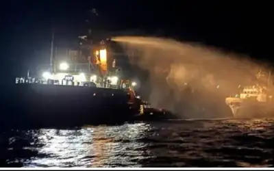 تعرض سفينة بأسطول الصمود لهجوم بمسيرة