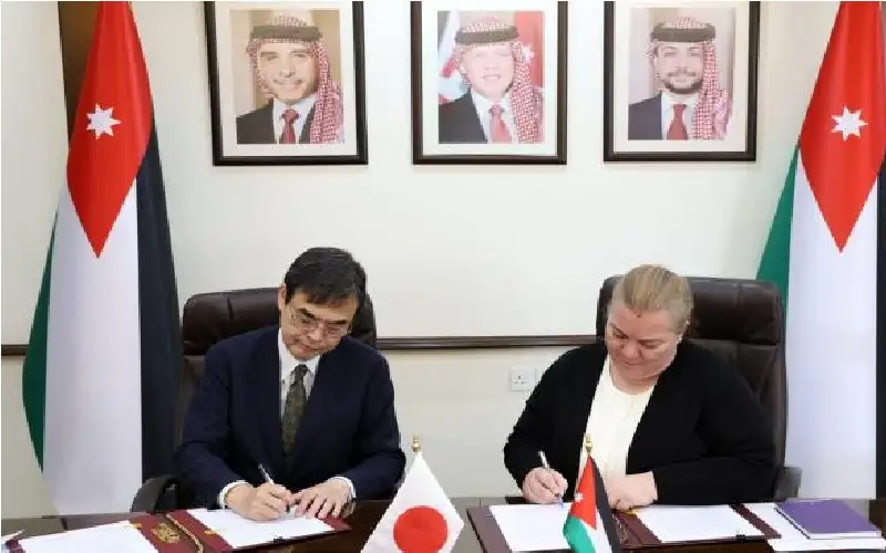 الأردن واليابان يوقعان تفاهما لتعزيز أمن