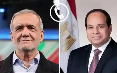 رئيس إيران يشكر الرئيس السيسي لهذا
