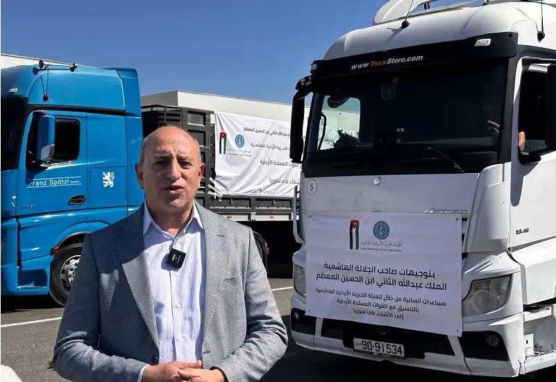 الأردن وقطر يرسلان مساعدات إغاثية إلى