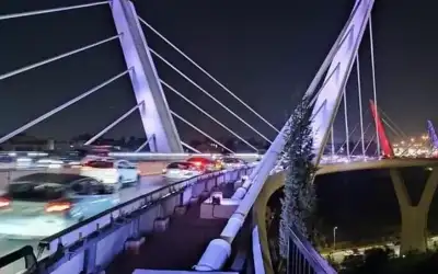 عاجل محاولة انتحار على جسر عبدون