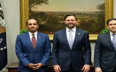 رئيس الوزراء القطري يؤكد من واشنطن