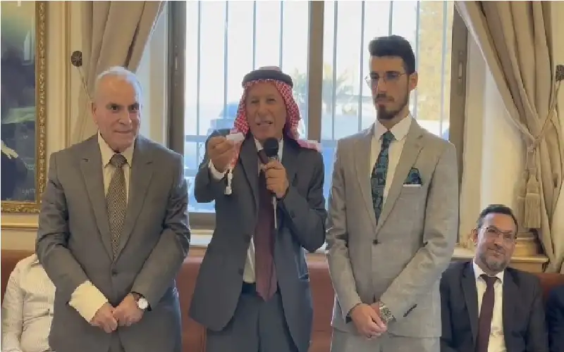 جاهة حسن نجل الصحفي محمد غنام