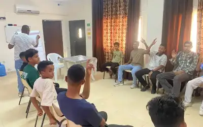 ورشة في ممارسات لتعزيز الصحة النفسية