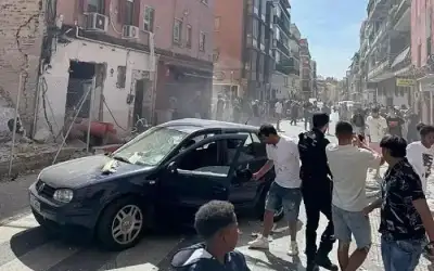 21 إصابة بانفجار داخل مقهى في