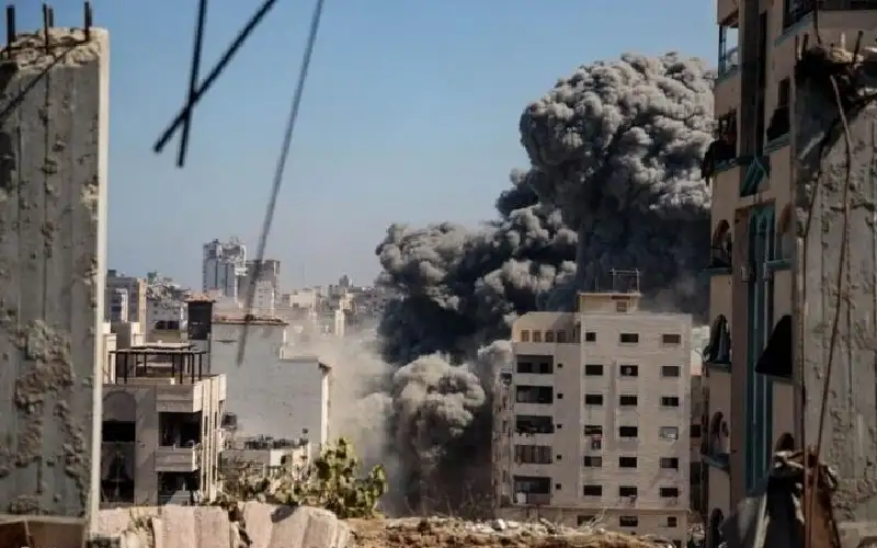 طائرات الاحتلال تدمر برج الكوثر في