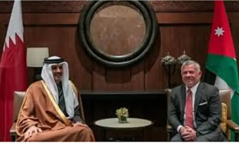 قمة قطرية أردنية في عمان: البوصلة