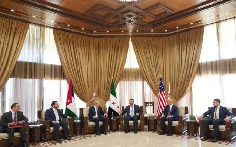اجتماع أردني سوري أميركي في دمشق