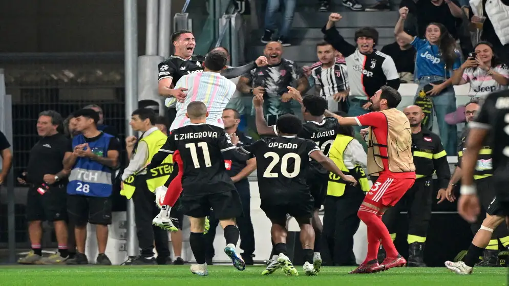 يوفنتوس يتنزع تعادلا مثيرا في اللحظات