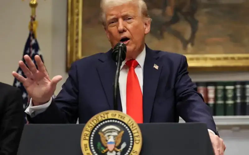 ترامب: نعمل لحل النزاع في غزة