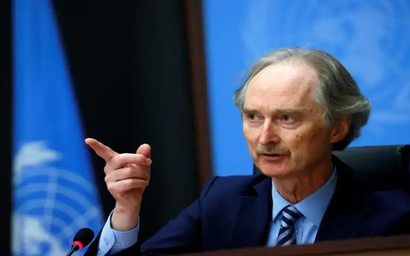 مبعوث الأمم المتحدة إلى سوريا غير