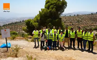 أورنج الأردن تحتفي بيوم النظافة العالمي