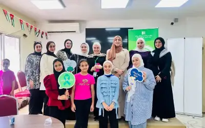 مركز شابات الوسطية ينفذ جلسة توعوية