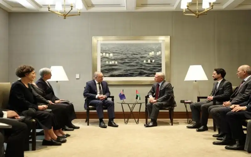 الملك يثمن اعتراف أستراليا بالدولة الفلسطينية