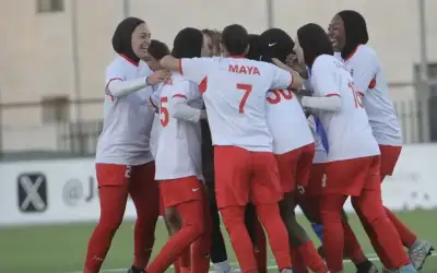 فريق النصر للسيدات يصعد رسميا لدوري