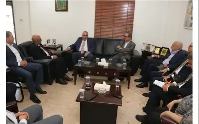 الرواشدة يزور نقابة الصحفيين ويلتقي مجلسها