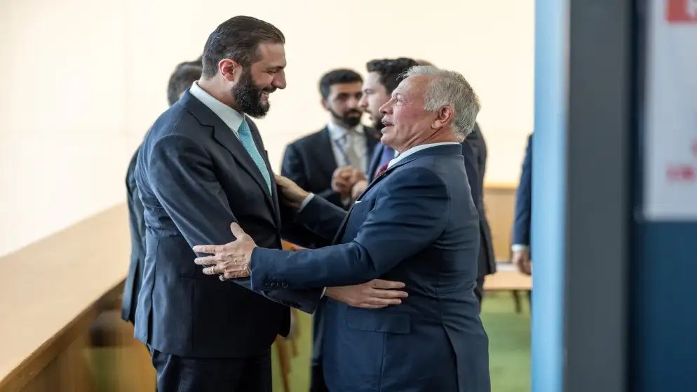 الملك يلتقي الرئيس السوري في نيويورك