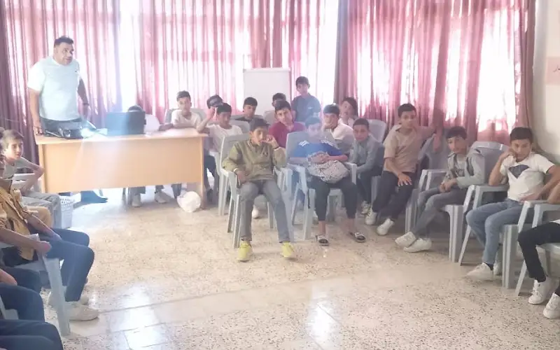 اختتام دورة إكسل في مركز شباب