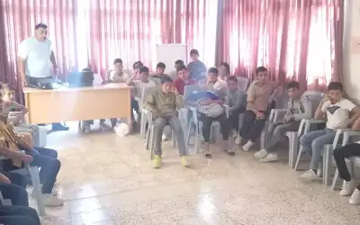 اختتام دورة إكسل في مركز شباب