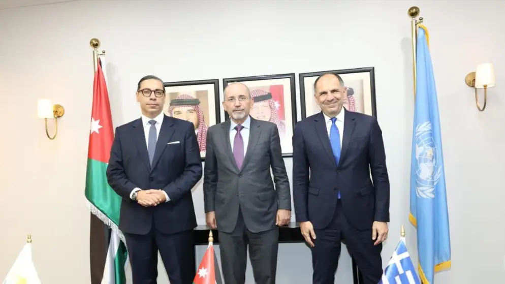 مباحثات أردنية يونانية قبرصية في إطار