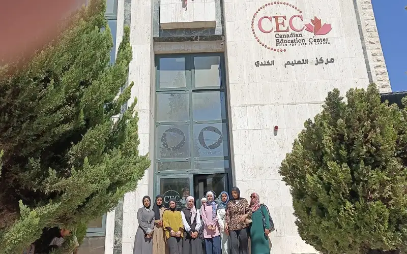 زيارة مركز شباب وشابات غرب إربد