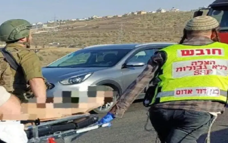 إصابة مستوطن بعملية دهس شمالي الضفة